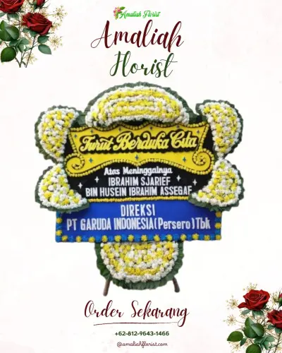 Papan Bunga Duka di Kabupaten Madiun